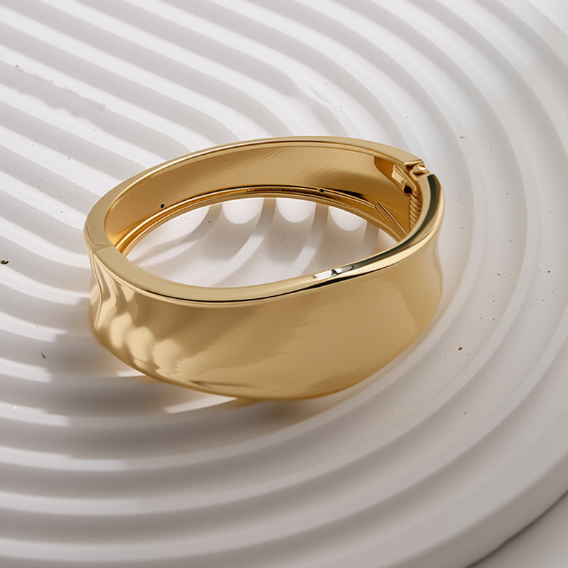 Raven Bracelet Ouvert Large Punk Luxe Léger