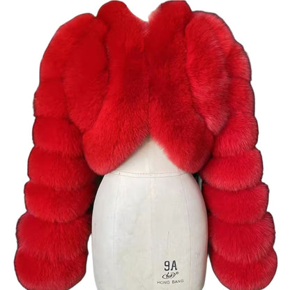 🌿 Georgia 🌿 Veste Courte Hiver Douce &amp; Stylée