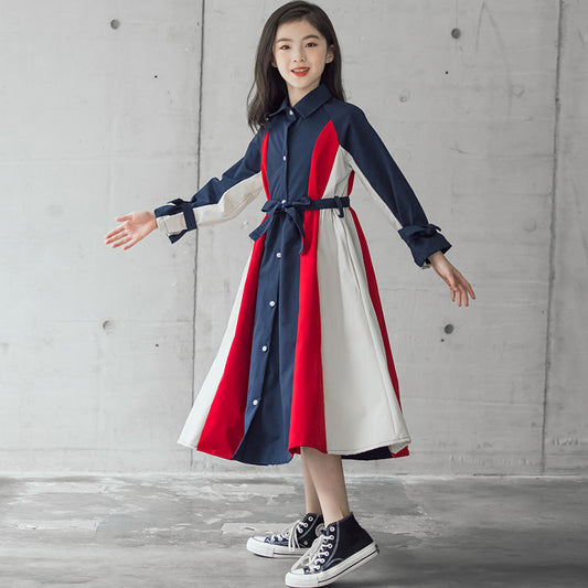 🎨 Robe Patchwork – Pour Grandes Filles