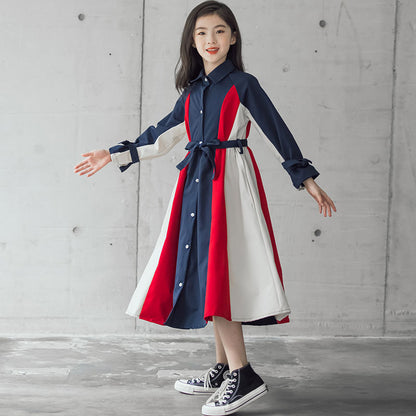 🎨 Robe Patchwork – Pour Grandes Filles