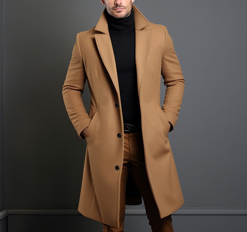 John - Manteau Homme Mi-Long - Automne Hiver