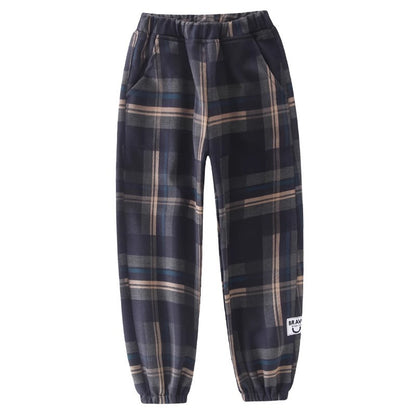Plaid Street : Pantalon Garçon Stylé