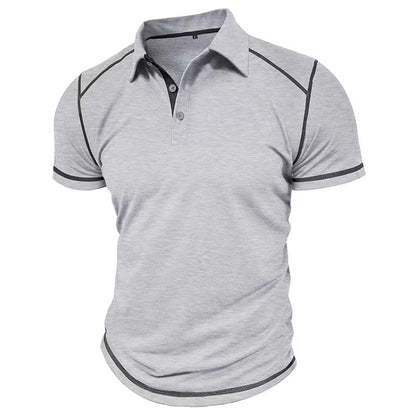 Polo Bicolore Col Revers Homme