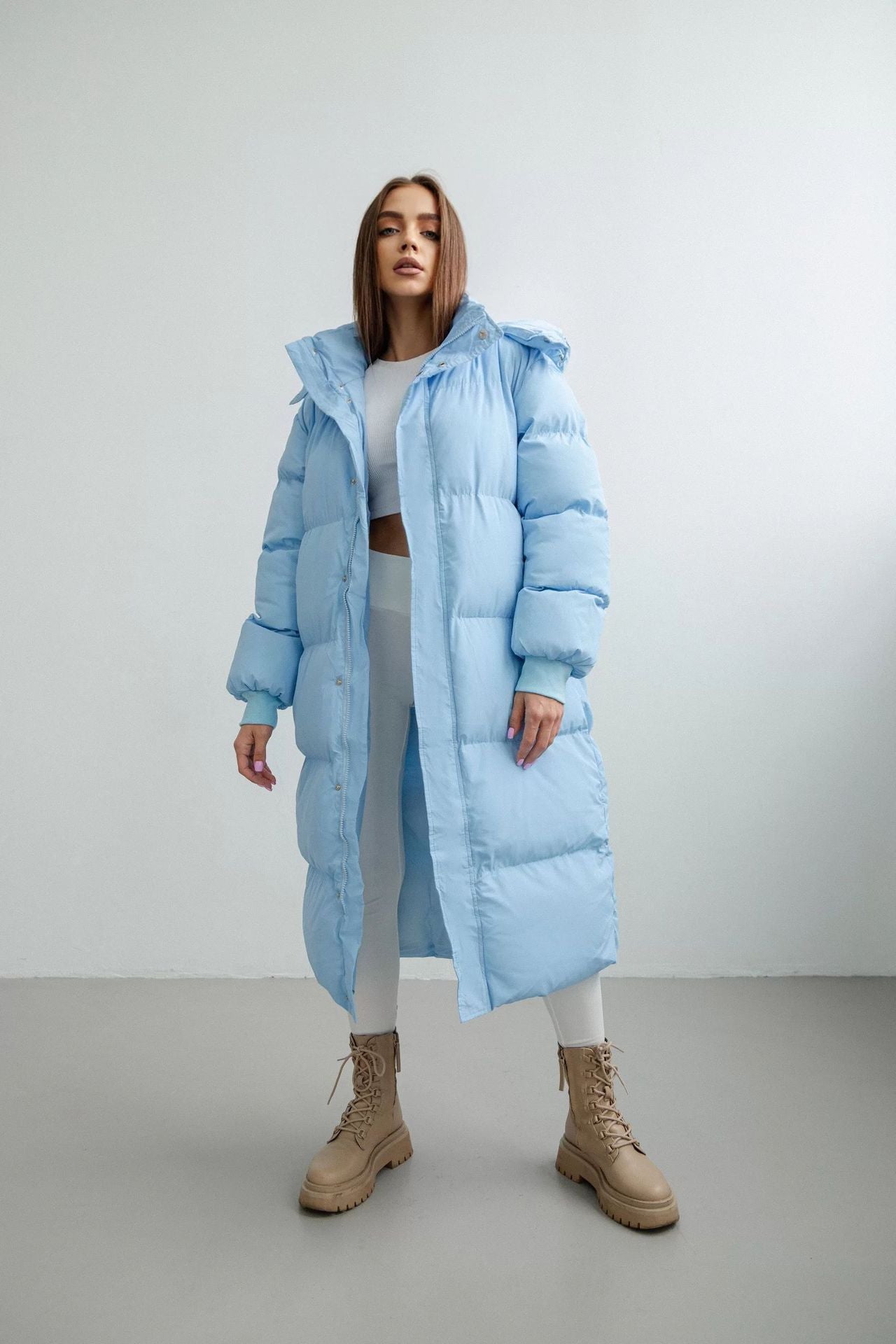 Sirama – Hoodie long ample d’automne et hiver 🍂🧥❄️