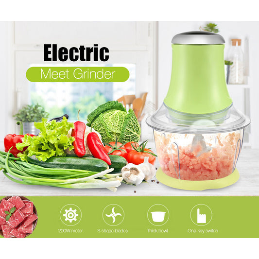 🔪 Hachoir Électrique Multifonction – Compact, Puissant & Pratique