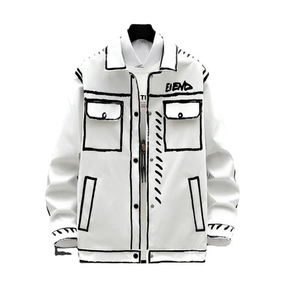 🌺 Kiyembe – Veste Courte Fleurie Homme