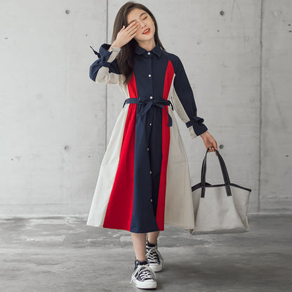 🎨 Robe Patchwork – Pour Grandes Filles