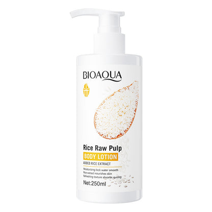 🌾 BIOAQUA – Lotion Hydratante et Nourrissante au Riz et masque capillaire