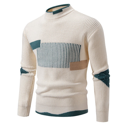 Tayor – Pull Homme Tendance Multicolore 🍃🖤