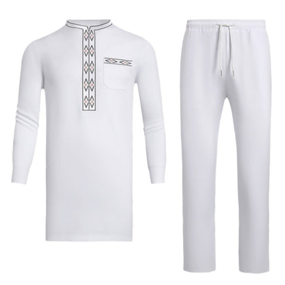 Noumouké – Costume Ethnique Homme avec Broderie Haut de Gamme