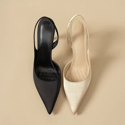 Escarpins Satin Bride Aiguille