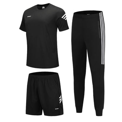 Short sleeve casual training football uniform