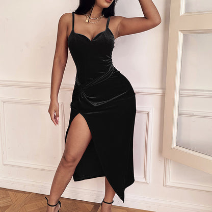 VelvetTwist  Mini-Robe Glam