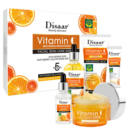 🌟 Disaar Vitamin C Skin Care Set – Hydratation, Éclat et Protection 🌟