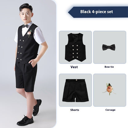 🎩 Costume Chic Garçon – Ensemble 4 ou 5 Pièces Élégant et Confortable
