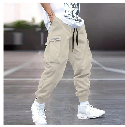 🔥 Kaolan – Pantalon Cargo Multi-Poches Homme Streetwear