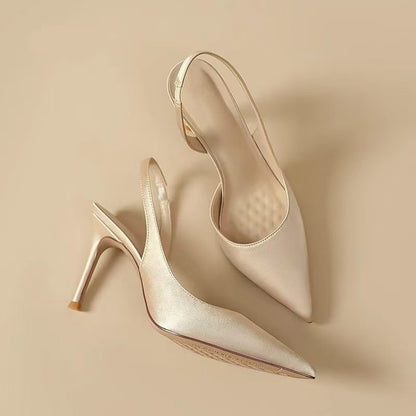 Escarpins Satin Bride Aiguille