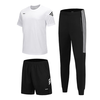 Short sleeve casual training football uniform