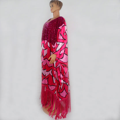 SilkNomad  Robe Évasée Ethnique