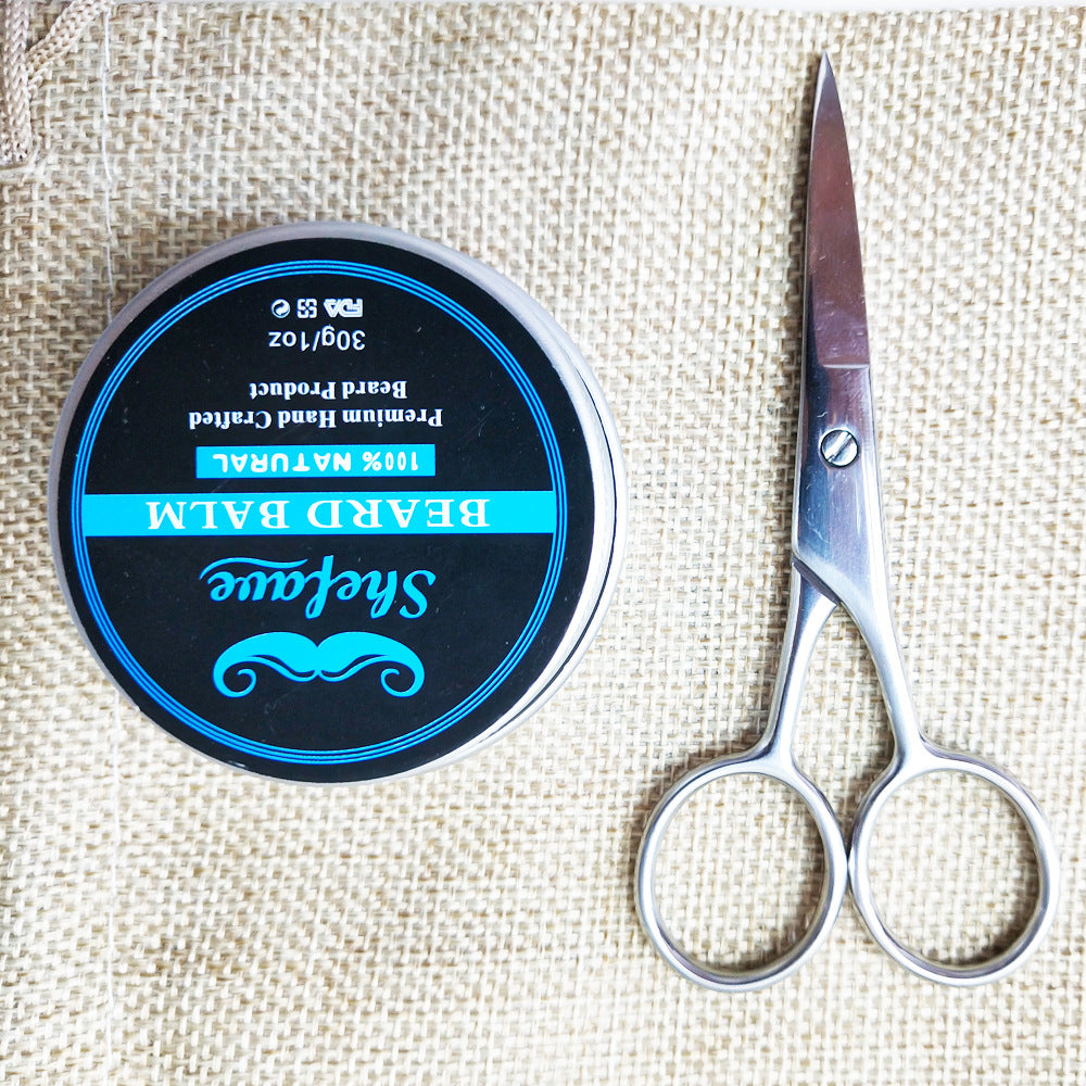 🧔🏾 ZUBERI Beard Kit – Oil, Wax, Comb, Brush and Scissors