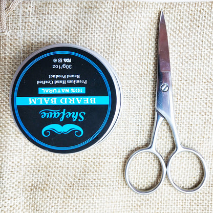 🧔🏾 ZUBERI Beard Kit – Oil, Wax, Comb, Brush and Scissors