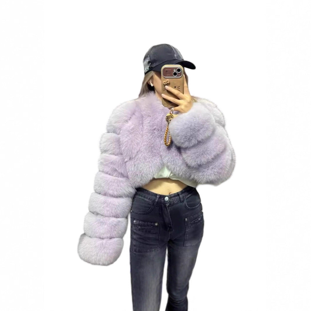 🌿 Georgia 🌿 Veste Courte Hiver Douce &amp; Stylée