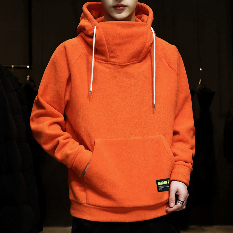 🧡 Samba – Hoodie polaire oversize automnal