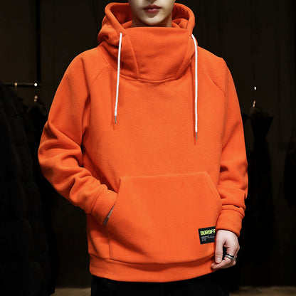 🧡 Samba – Hoodie polaire oversize automnal