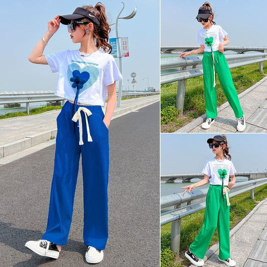 Look Chic d’Été  Haut Léger & Pantalon Fluide