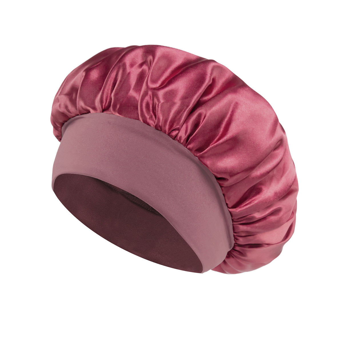 Mimi– Bonnet Satin Large Bord Classique