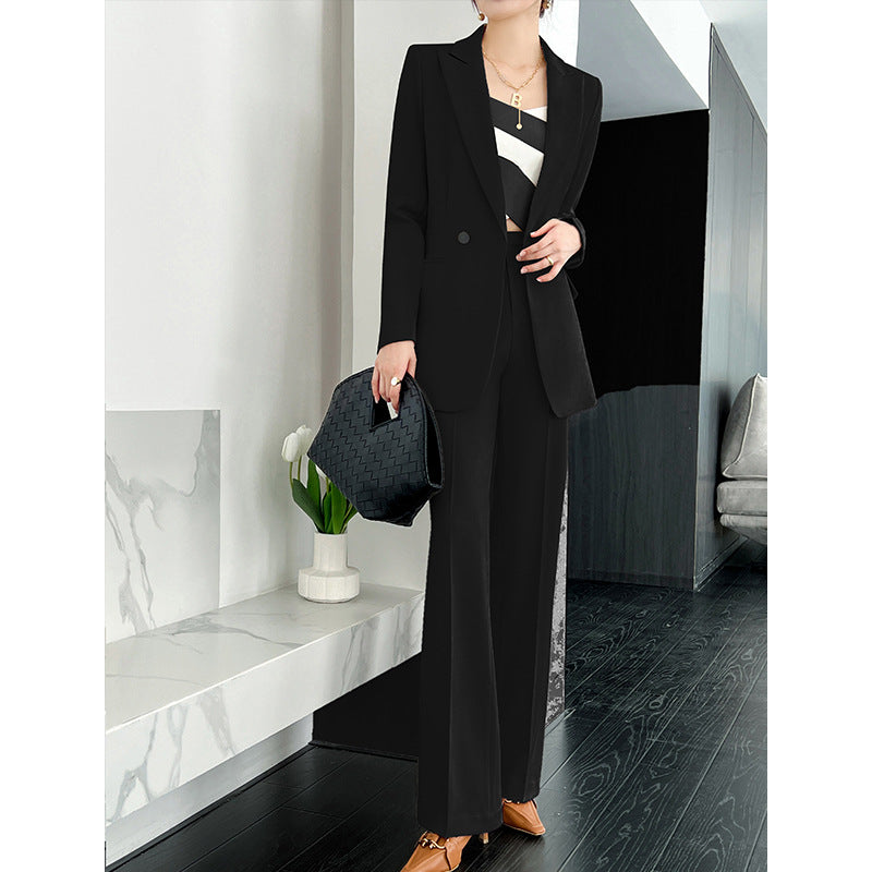 Ensemble Tailleur Pantalon Haut De Gamme Femme