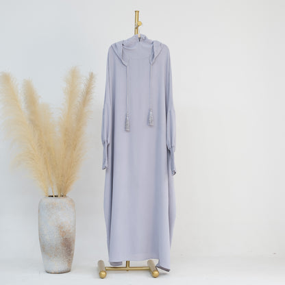 🌿 TAHIRA – Robe Élégante Orientale Sans Manches