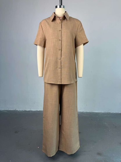 Anita - Ensemble Chemise Col Ample
