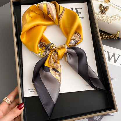 Céleste Foulard Carré Soie