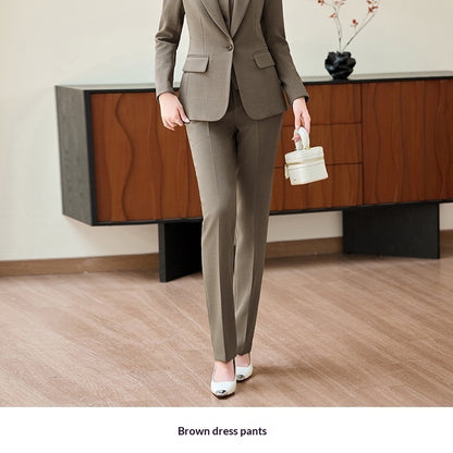 Tailleur Bureau Gilet Pantalon Court
