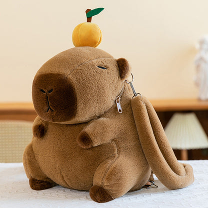 Capybara Backpack Plush Toy Creative Backpack