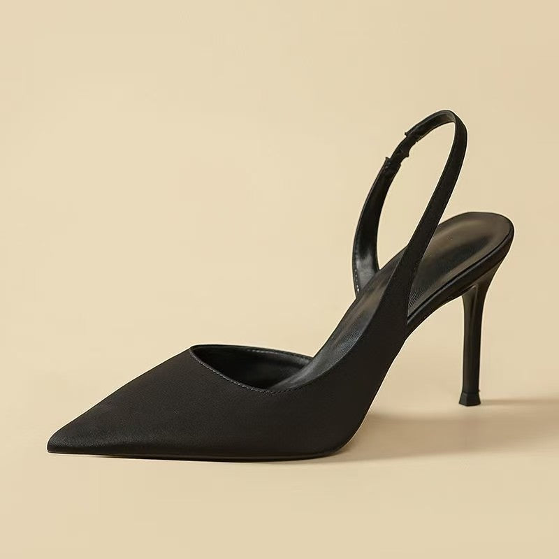 Escarpins Satin Bride Aiguille