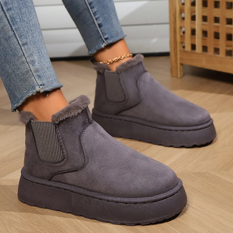Nayé – Bottines d’Hiver Chaudes et Confort Épais