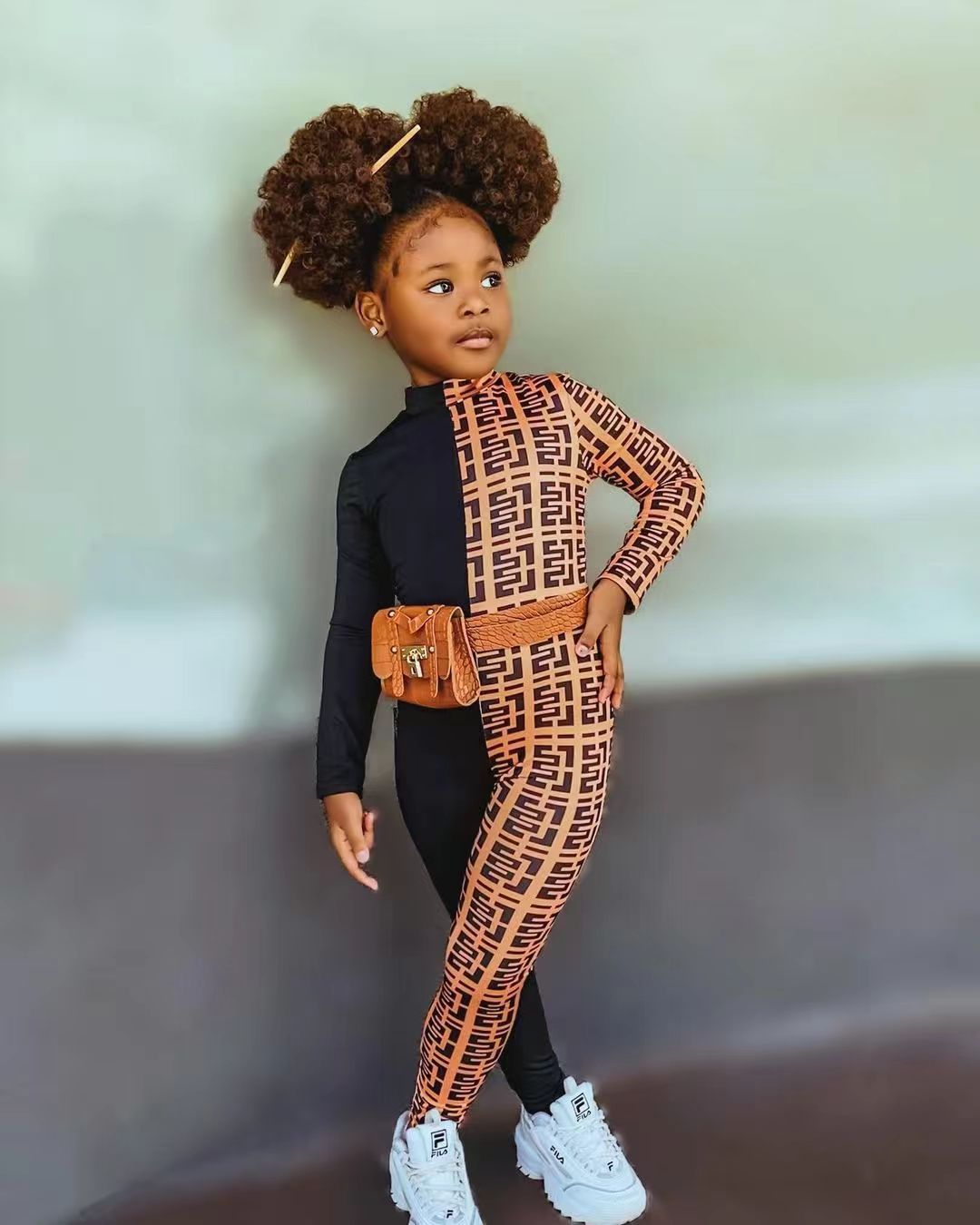 Urban Pop ‍ Combinaison Imprimée Fille