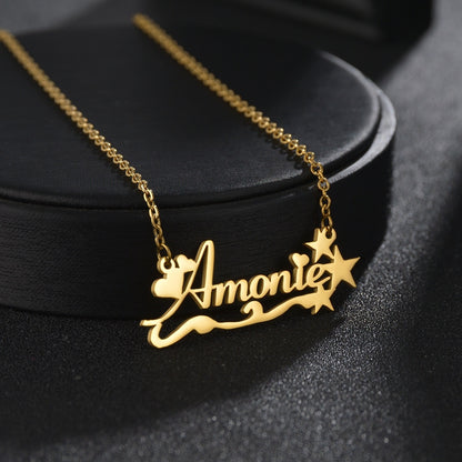 European And American Personalized Name Necklace