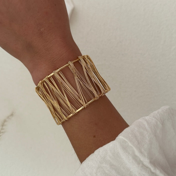 Phoenix Bracelet Alliage Forme C Finition Brossée