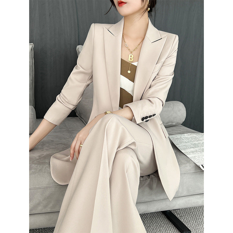 Ensemble Tailleur Pantalon Haut De Gamme Femme