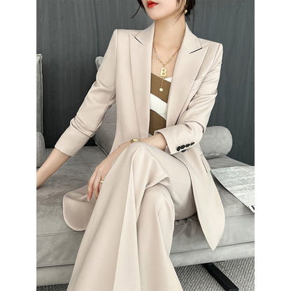 Ensemble Tailleur Pantalon Haut De Gamme Femme
