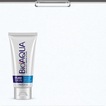 🌸 BIOAQUA – Set Nettoyant et Crème Visage Anti-Imperfections