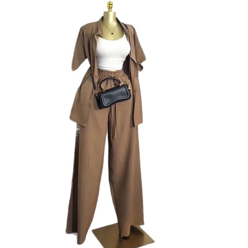 Anita - Ensemble Chemise Col Ample