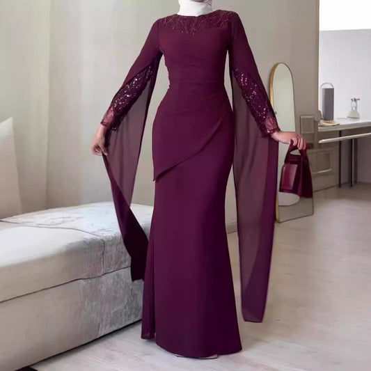 Robe "Rita" — Sequins Brillants & Silhouette Sculptée