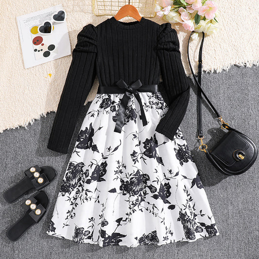 Robe Princesse Bohème  Patchwork Fleuri