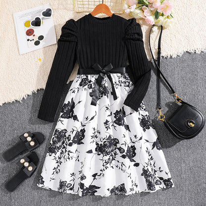 Robe Princesse Bohème  Patchwork Fleuri