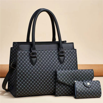 Plaid Women's Bag Suit Large Capacity Fashion