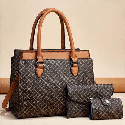 Plaid Women's Bag Suit Large Capacity Fashion